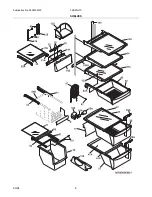 Предварительный просмотр 8 страницы Frigidaire FRS23H7C Factory Parts Catalog