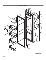 Предварительный просмотр 4 страницы Frigidaire FRS23H7CS Factory Parts Catalog