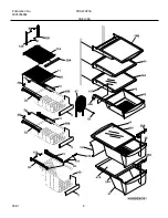 Предварительный просмотр 8 страницы Frigidaire FRS23HF5A Factory Parts Catalog