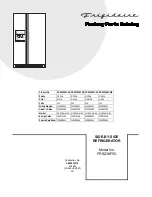 Предварительный просмотр 1 страницы Frigidaire FRS23KF5C Factory Parts Catalog