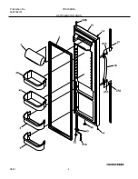 Предварительный просмотр 4 страницы Frigidaire FRS23KR4A Factory Parts Catalog