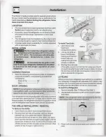 Предварительный просмотр 4 страницы Frigidaire FRS23LH5D Use & Care Manual