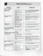 Preview for 25 page of Frigidaire FRS23LH5D Use & Care Manual