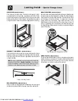 Предварительный просмотр 11 страницы Frigidaire FRS23R4AB0 Use & Care Manual