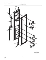 Предварительный просмотр 2 страницы Frigidaire FRS23R4C Factory Parts Catalog