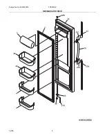 Предварительный просмотр 4 страницы Frigidaire FRS23R4C Factory Parts Catalog