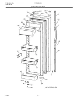 Предварительный просмотр 6 страницы Frigidaire FRS24AGG Factory Parts Catalog