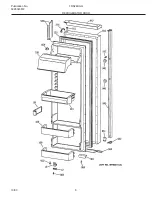 Предварительный просмотр 6 страницы Frigidaire FRS24BGG Factory Parts Catalog