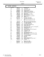 Предварительный просмотр 7 страницы Frigidaire FRS24MWG Factory Parts Catalog