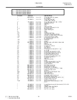 Предварительный просмотр 19 страницы Frigidaire FRS24WNG Factory Parts Catalog