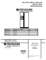 Frigidaire FRS24WSG Factory Parts Catalog предпросмотр