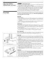 Предварительный просмотр 3 страницы Frigidaire FRS24WSGD3 Use & Care Manual