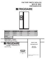 Frigidaire FRS24ZRH Factory Parts Catalog предпросмотр