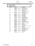 Предварительный просмотр 9 страницы Frigidaire FRS24ZSG Factory Parts Catalog