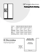 Предварительный просмотр 1 страницы Frigidaire FRS266ZDS Factory Parts Catalog