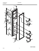 Предварительный просмотр 2 страницы Frigidaire FRS26BH5C Factory Parts Catalog