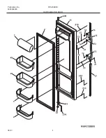 Предварительный просмотр 4 страницы Frigidaire FRS26BH5C Factory Parts Catalog