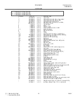 Предварительный просмотр 19 страницы Frigidaire FRS26BH5C Factory Parts Catalog