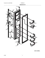 Предварительный просмотр 2 страницы Frigidaire FRS26BH6C Factory Parts Catalog