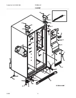 Предварительный просмотр 6 страницы Frigidaire FRS26BH6C Factory Parts Catalog