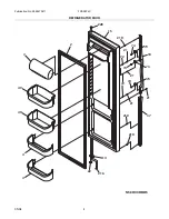 Предварительный просмотр 4 страницы Frigidaire FRS26F4C Factory Parts Catalog