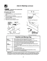 Предварительный просмотр 20 страницы Frigidaire FRS26F4CB1 Use & Care Manual