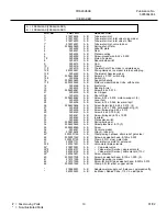 Предварительный просмотр 19 страницы Frigidaire FRS26H5AS Factory Parts Catalog