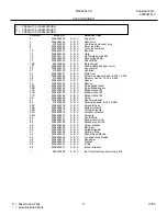 Предварительный просмотр 17 страницы Frigidaire FRS26H7CS Factory Parts Catalog