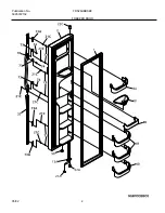 Предварительный просмотр 2 страницы Frigidaire FRS26HBBS Factory Parts Catalog