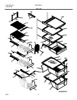 Предварительный просмотр 8 страницы Frigidaire FRS26HF5A Factory Parts Catalog