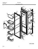 Предварительный просмотр 4 страницы Frigidaire FRS26HF7B Factory Parts Catalog