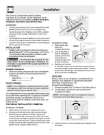 Предварительный просмотр 4 страницы Frigidaire FRS26HR4AB0 Use & Care Manual