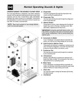 Предварительный просмотр 17 страницы Frigidaire FRS26HR4AB0 Use & Care Manual