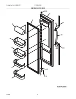 Предварительный просмотр 4 страницы Frigidaire FRS26HR4D Factory Parts Catalog