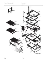 Предварительный просмотр 8 страницы Frigidaire FRS26KF5C Factory Parts Catalog