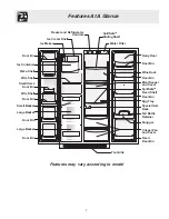 Предварительный просмотр 7 страницы Frigidaire FRS26KF5D Use And Care Manual