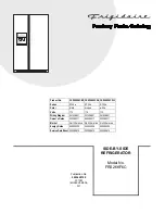 Предварительный просмотр 1 страницы Frigidaire FRS26KF6C Factory Parts Catalog