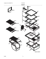 Предварительный просмотр 8 страницы Frigidaire FRS26KF6EB9 Service Parts Catalog