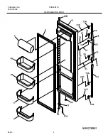 Предварительный просмотр 4 страницы Frigidaire FRS26KF7A Factory Parts Catalog