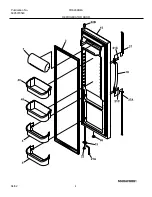 Предварительный просмотр 4 страницы Frigidaire FRS26KR4A Factory Parts Catalog