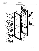 Предварительный просмотр 4 страницы Frigidaire FRS26KW3A Factory Parts Catalog