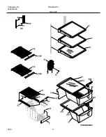 Предварительный просмотр 8 страницы Frigidaire FRS26KW3A Factory Parts Catalog