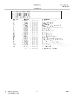 Предварительный просмотр 11 страницы Frigidaire FRS26KW3A Factory Parts Catalog