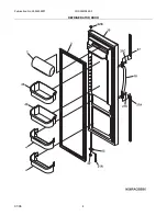 Предварительный просмотр 4 страницы Frigidaire FRS26MRLE Factory Parts Catalog