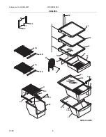 Предварительный просмотр 8 страницы Frigidaire FRS26MRLE Factory Parts Catalog