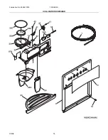 Предварительный просмотр 14 страницы Frigidaire FRS26R2A Parts Manual