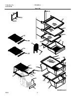 Предварительный просмотр 8 страницы Frigidaire FRS26R4A Factory Parts Catalog