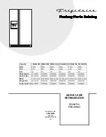 Frigidaire FRS26R4C Factory Parts Catalog предпросмотр