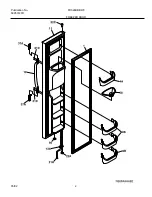 Предварительный просмотр 2 страницы Frigidaire FRS26RBB Factory Parts Catalog