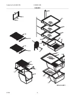 Предварительный просмотр 8 страницы Frigidaire FRS26RC3J Parts Catalog